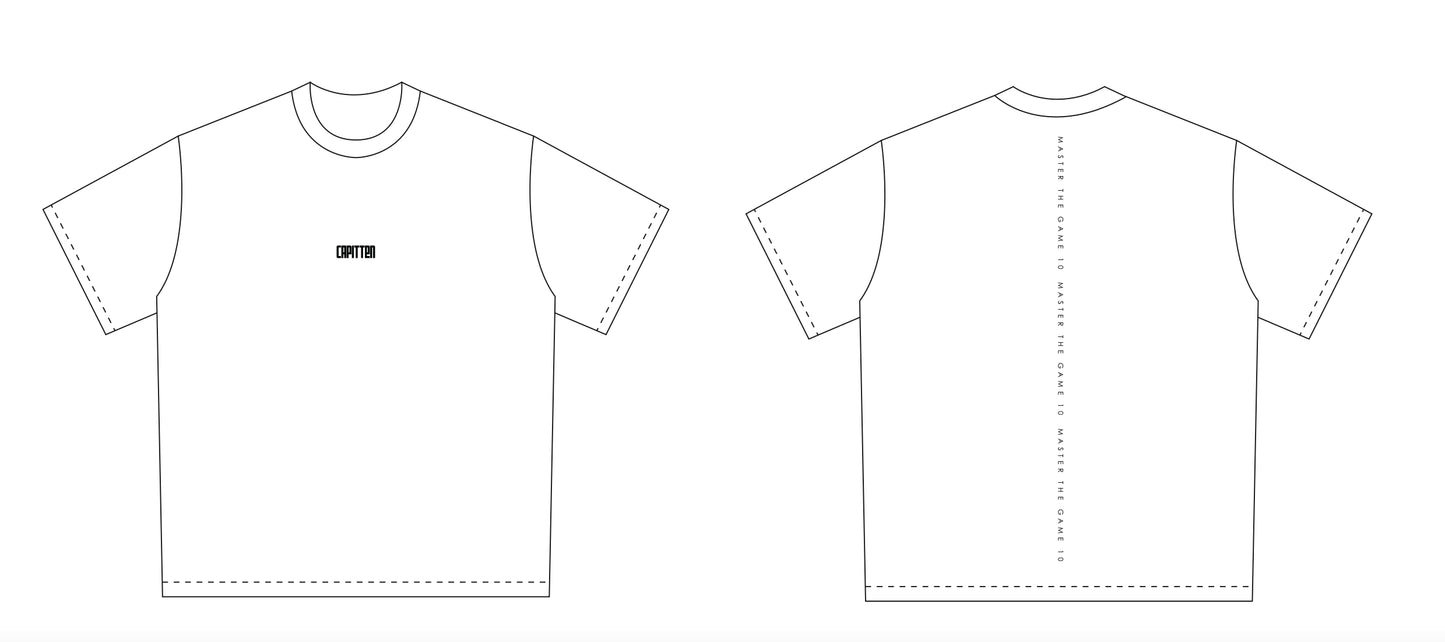 山田大記氏×Capitten オリジナル限定Tシャツ WHITE