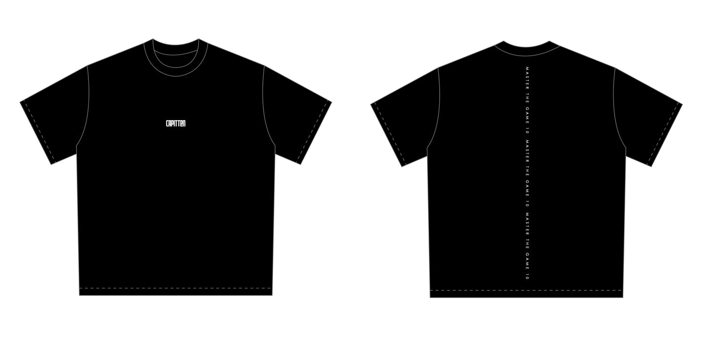 山田大記氏×Capitten オリジナル限定Tシャツ BLACK