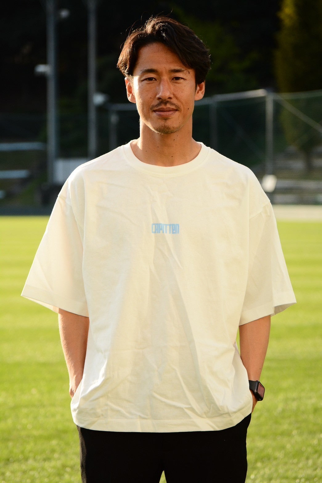 山田大記氏×Capitten オリジナル限定Tシャツ WHITE