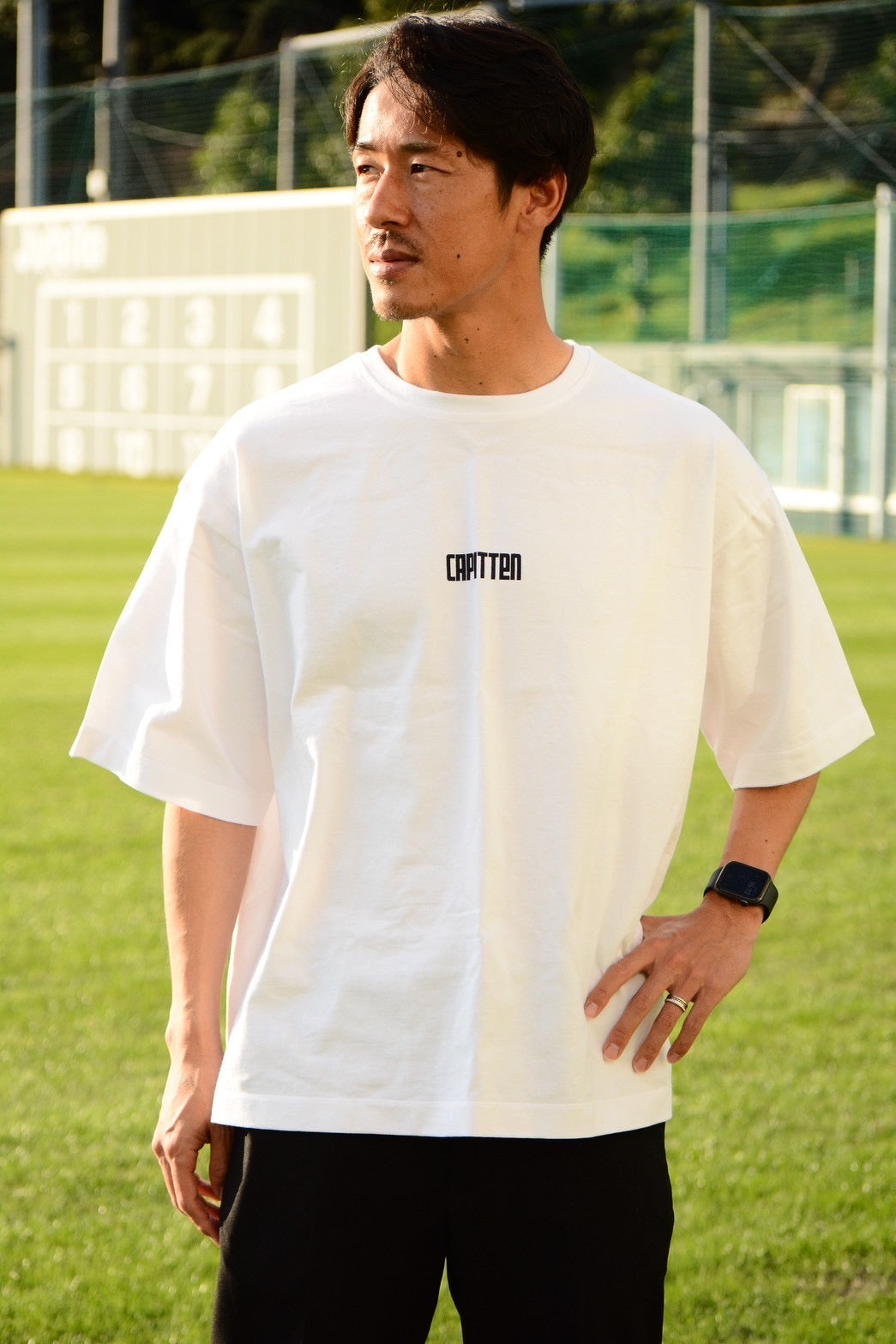 山田大記氏×Capitten オリジナル限定Tシャツ WHITE