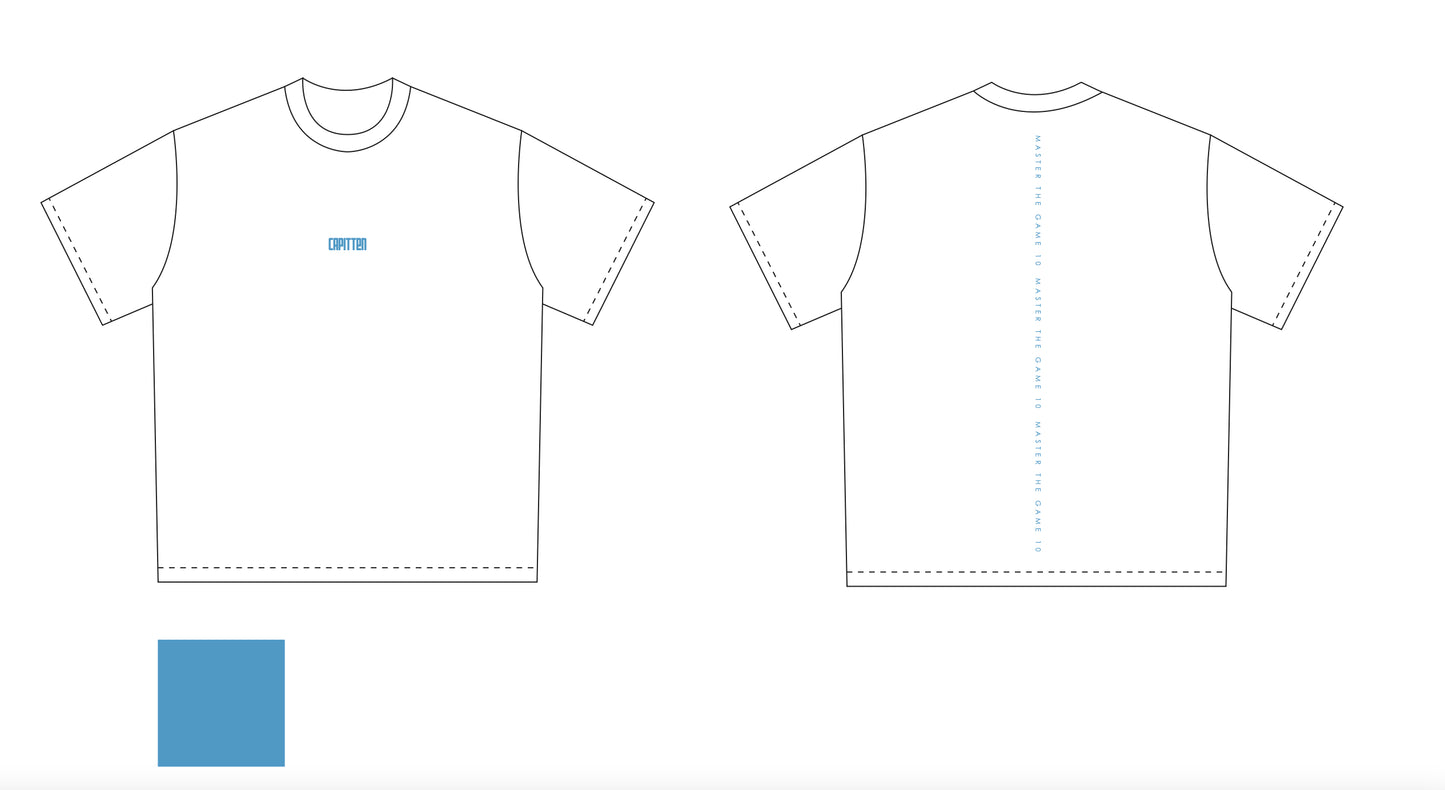 山田大記氏×Capitten オリジナル限定Tシャツ WHITE